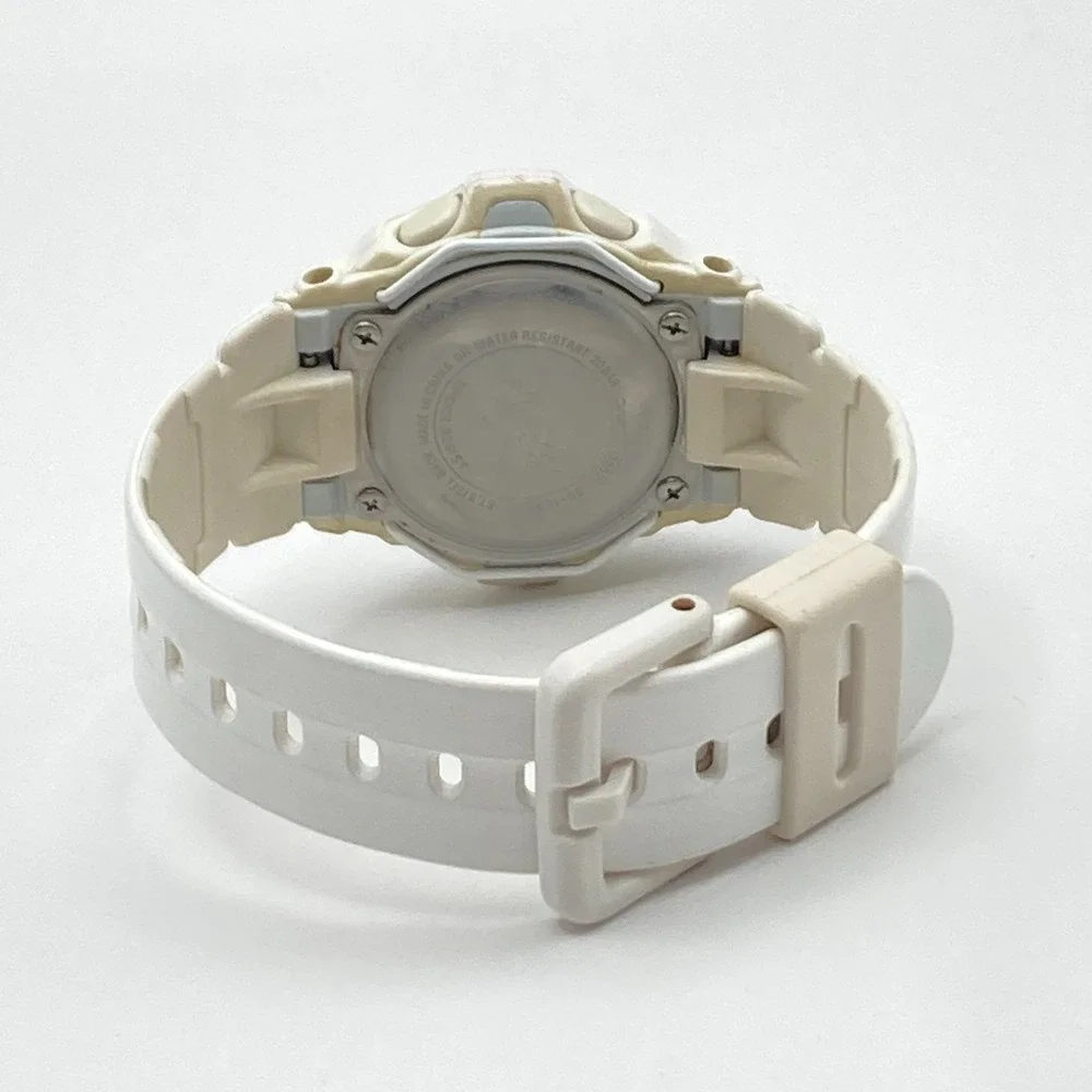 Casio Baby-G Womens Watch White Digital 3252 BG-169R World Time New Battery 8.5